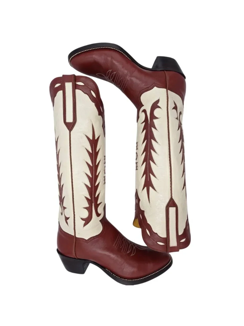 New Custom Mario Garcia Womens 11AA Brown Tall Cowgirl Cowboy Western Boot USA - Picture 9 of 16